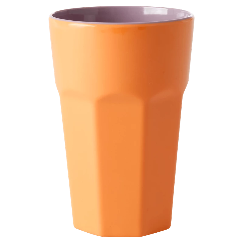Apricot and Lavender Melamine Tall Cup By Rice DK